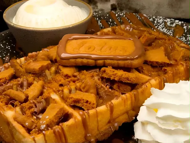 Loaded Lotus Biscoff Waffle