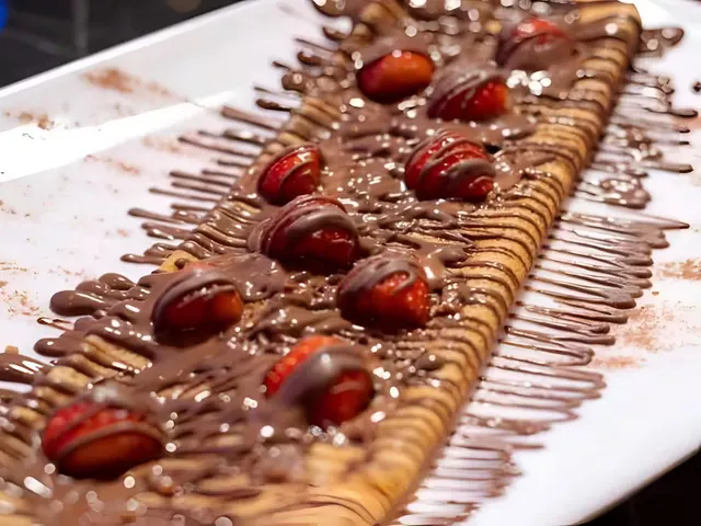 Nutella Strawberry Crepe