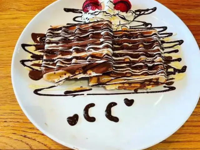 Triple Chocolate Waffle